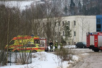 Bad Schlema: Feuer in Asylunterkunft -