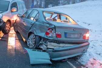Bärenstein: Verletzte bei Verkehrsunfall auf S 262 -