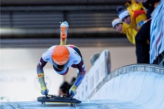 Bärensteinerin Susanne Kreher beim Skeleton-Weltcup: Freitag, der 13., soll ihr Glückstag werden - In bislang vier Weltcuprennen der Saison fuhr Susanne Kreher dreimal in die Top 6, in Lake Placid als Zweite sogar aufs Siegerpodest. 