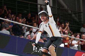 Bahnrad-EM in München: Der perfekte Tag des Nicolas Heinrich - Nicolas Heinrich gewann in überlegener Manier die Einzelverfolgung.