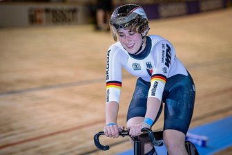 Bahnsprinterin Pauline Grabosch im Gefühlschaos - Bahnsprinterin Pauline Grabosch visiert die Spiele 2024 an.