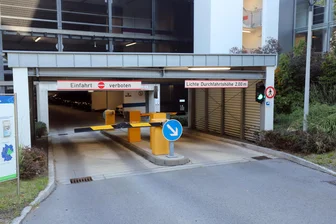 Bald keine Barzahlung mehr: Freibergs Parkhaus „Altstadt“ wird modernisiert - Das Parkhaus „Altstadt“ in Freiberg wird auf den neuesten technischen Stand gebracht.