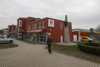Bankautomat in Chemnitz gesprengt: Täter erbeuten Geldkassetten - Im Chemnitzer Gablenz-Center wurde ein Geldautomat gesprengt.