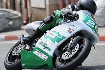 Bann von Horice gebrochen - Auf seiner Honda RS 250 schaffte es der Hohndorfer Rennfahrer Nico Kehrer erstmals das Podest in Horice zu erklimmen. 