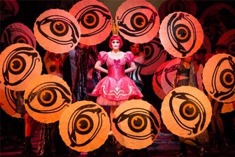 Barcarole unterm Wasserturm in Freiberg - Erin Morley as Olympia in Offenbachs Les Contes d’Hoffmann.