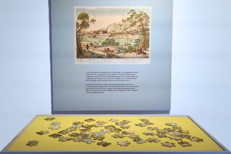 Barocke Spielkultur im Schloss Pillnitz: Neue Ausstellung eröffnet - Es darf gepuzzelt werden.