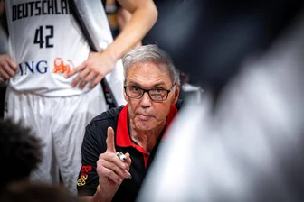Basketball-Bundestrainer Gordon Herbert im Exklusiv-Interview: „Ich bin beeindruckt von den Niners Chemnitz“ - Seit September 2021 Bundestrainer, seit September 2023 Weltmeister: Gordon Herbert.