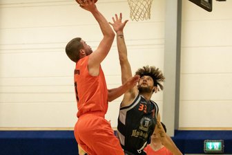 Basketball: Miners unterliegen mit dem letzten Aufgebot - Trotz 26 Punkte von Jan Exnowitz (hier in einem früheren Spiel) mussten die Freiberger Miners im letzten Spiel des Jahres in Bautzen die vierte Niederlage in Folge quittieren.