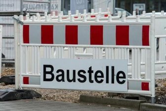 Bau auf der Bergstraße vor dem Abschluss -