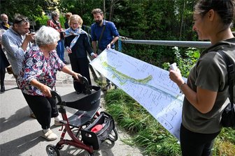 Bau der neuen Brücke im Chemnitzer Pleißenbachpark startet demnächst - Bei den Anwohnern stößt die Neugestaltung des Parks auf großes Interesse.