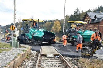 Bauarbeiten an Bahnübergängen dauern noch bis Mittwoch -