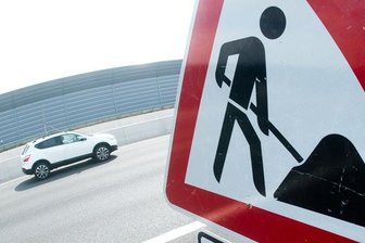 Bauarbeiten an Haltestelle -