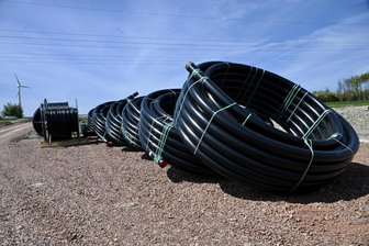 Bauarbeiten für drittes Windrad bei Hartenstein: Wann sollen sich die Rotorblätter drehen? - Abseits des Autobahnzubringers wird der dritte Windradstandort bei Hartenstein erschlossen.