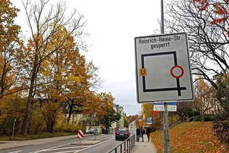 Vollsperrung Heinrich-Heine-Straße