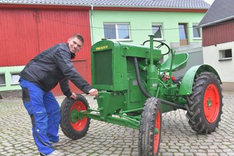 „Bauer sucht Frau“: RTL sendet neue Folge mit Paul aus Oederan - Paul Lohse aus Schönerstadt ist Landwirt im Nebenerwerb - und Fernsehkandidat.