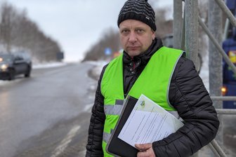 Bauernprotest: Droht dem Erzgebirge wieder ein heißer Winter? - Der Niederwürschnitzer Landwirt Dominik Fritzsch hat unter anderem die Autobahn-Blockaden mitorganisiert.