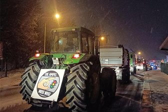 Bauernproteste im Chemnitzer Umland: Wie stehen die Bürgermeister zu den Demonstrationen? - In der vergangenen Woche demonstrierten die Landwirte auch im Umland. Am Montagnachmittag gibt es einen Fahrzeugkorso von Penig nach Chemnitz.