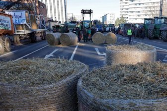 Bauernproteste in Chemnitz: Behinderungen jetzt auch auf wichtigen Transitverbindungen - Erst vor wenigen Wochen gab es in Chemnitz einen großen Bauernprotest samt Traktoren-Demo in der Innenstadt.