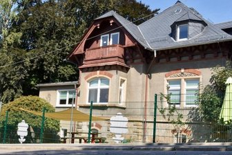 Baulärm statt Kinderlachen: Kita "Bärenstark" wird aufpoliert - Die Kita "Bärenstark" in Limbach-Oberfrohna. Sie soll demnächst saniert werden.