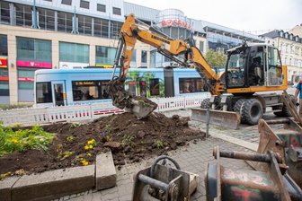 Baustart in Plauener Innenstadt: Wie die Bahnhofstraße mehr Flair bekommen soll -