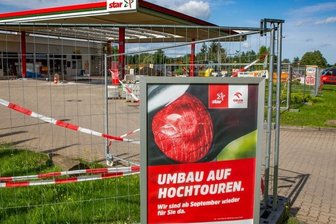 Baustelle bis September -