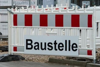 Baustelle bremst Verkehr und Händler aus -