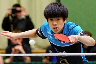 Bayern vor der Brust und Olympia als großer Traum - Der Japaner Kazuki Yoshiyama gewann gegen Wöschbach alle seine Spiele und hatte so eine optimale Heimpremiere. Daran will er gegen die Bayern anknüpfen. 