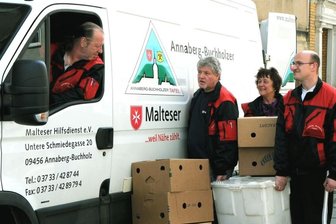 Kleintransporter der Annaberg-Buchholzer Tafel