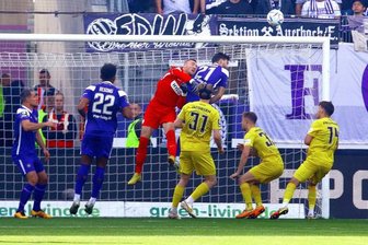 Die erste Halbzeit war die beste des FC Erzgebirge Aue in dieser Saison. Immer wieder sorgte die Mannschaft für Gefahr im Strafraum von Tabellenführer SV Elversberg.