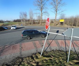 Meeraner Straße in Glauchau