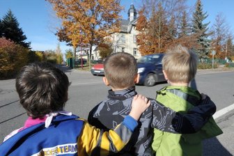  Jungs aus dem Kindergarten in Herrenhaide