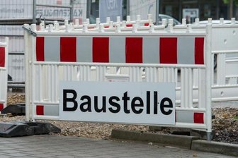 Behinderungen wegen Leitungsbau -