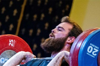 Bei der EM geht es für Gewichtheber Raphael Friedrich um das Olympiaticket – in bester Form ist er allerdings nicht - Raphael Friedrich, hier in Aktion beim Bundesliga-Wettkampf des Chemnitzer Athletenclubs, startet am Samstag in die EM.