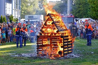 Beim Feuerwehr-Fest in Lichtenstein geht´s heiß her - Die Lichtensteiner Jugendfeuerwehr zeigt wieder eine Schauübung.