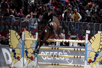 Beim Großen Preis von Sachsen in Chemnitz: Auf Coco-Beach durch den anspruchsvollen Parcours - Ellen Kölz im Parcours beim Großen Preis von Chemnitz in der Messe. „Das Turnier ist ein ganz besonderes“, sagt die Sächsin.