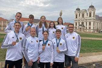 Beim Nationenvergleich in Rumänien: Rochlitzer Karateka wachsen über sich hinaus - Die Mittelsachsen traten als Team Deutschland in Timișoara an.