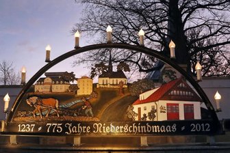 Bekannte Gebäude zieren Schwibbogen - 