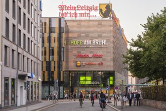Bekanntes Einkaufszentrum in Sachsen an Investor aus Tschechien verkauft - Das Einkaufszentrum „Höfe am Brühl“ ist zu 89,9 Prozent an einen tschechischen Investor verkauft worden.