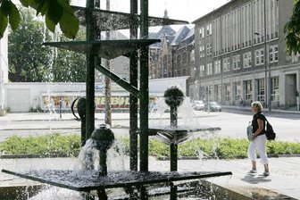 Beliebter Klapperbrunnen in Chemnitz wird saniert - mit Geldern aus DDR-Vermögen -