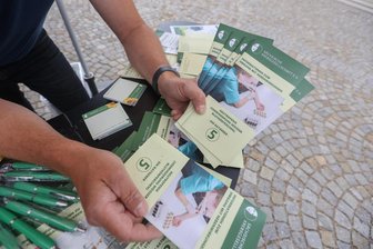 Beratungsmobil der Sächsischen Krebsgesellschaft kommt nach Lugau - Die Sächsische Krebsgesellschaft berät Angehörige, Interessierte und Betroffene.