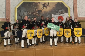 Bergmusiker vertreten Sachsen auf der Expo 2025 in Osaka - Musiker des Bergmusikkorps Freiberg gastieren bei der Expo 2025 in Japan.