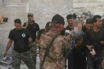Bericht: IS-Anhängerin Linda W. aus Pulsnitz zu Haft im Irak verurteilt - Irakische Regierungstruppen machten Handyfotos von Linda W.s Festnahme im Sommer 2017.