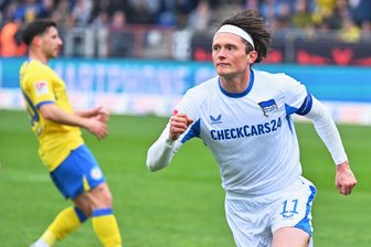 Berichte: Herthas Kapitän Reese vor Wechsel nach Wolfsburg - Fabian Reese steht vor einem Wechsel innerhalb der 2. Bundesliga. (Archivbild)
