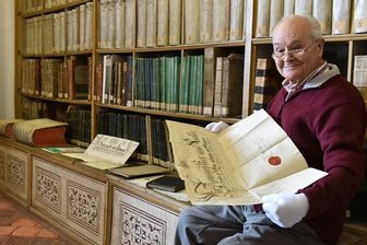 Berühmter Orgelbauer Silbermann war auch Buchbinder-Geselle - Buchbindermeister Günter Seidler.