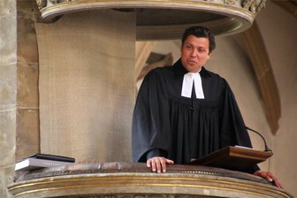 Berufliche Veränderung: Pfarrer Justus Geilhufe aus Großschirma macht Neuigkeit öffentlich - Justus Geilhufe, Pfarrer der Kirchgemeinde Großschirma.