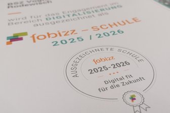 Berufliches Schulzentrum Vogtland für Digitalisierung ausgezeichnet - Das Berufliche Schulzentrum Vogtland wurde als „Fobizz-Schule“ ausgezeichnet.