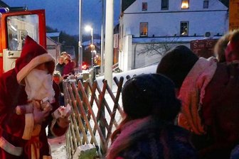 Bescherung am Straßenrand -