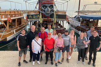 Besondere Reisegruppe erlebt Türkei-Trip - Abenteuerlich: Auch ein Ausflug mit dem Piratenschiff gehörte zum Türkei-Urlaub der Reisegruppe aus Bad Schlema. 