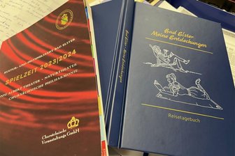 Besonderes Geschenk für Hotelgäste in Bad Elster - Das Reisetagebuch gibt es für Arrangement-Gäste im Hotel König Albert in Bad Elster.