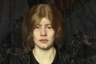 Besonders und sonderbar: Die Wiederentdeckung des Malers Oskar Zwintschers: - In sich ruhend: Ein Ausschnitt des Gemäldes "Bildnis einer Dame mit Zigarette" von Oskar Zwintscher aus dem Jahr 1904.